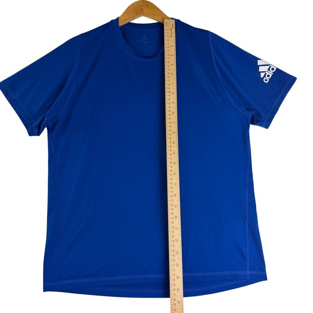 Adidas Freelift Men’s T-Shirt Medium Blue Climalite Athletic Training Tee Size M - Picture 7 of 12
